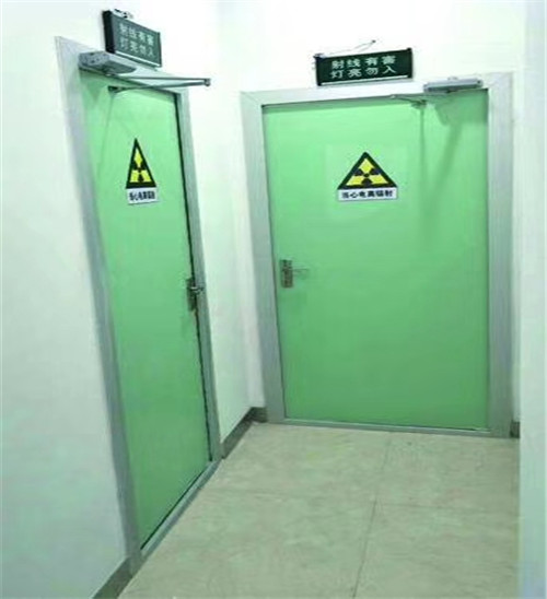 营口厂家定制防 辐射铅门 CT室铅门 放射科射线防护施工